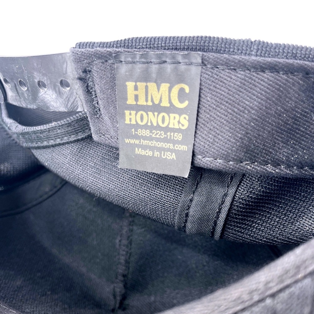 US Army Patch Snapback Hat Black Adjustable Milit… - image 3